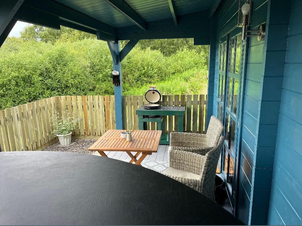 Retreat Hot Tub Highland Cabin Inverness Buitenkant foto